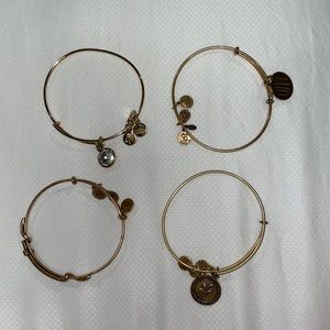 4 Alex & Ani bracelet bundle
